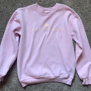 Pink Fort Meyers crew neck. Small